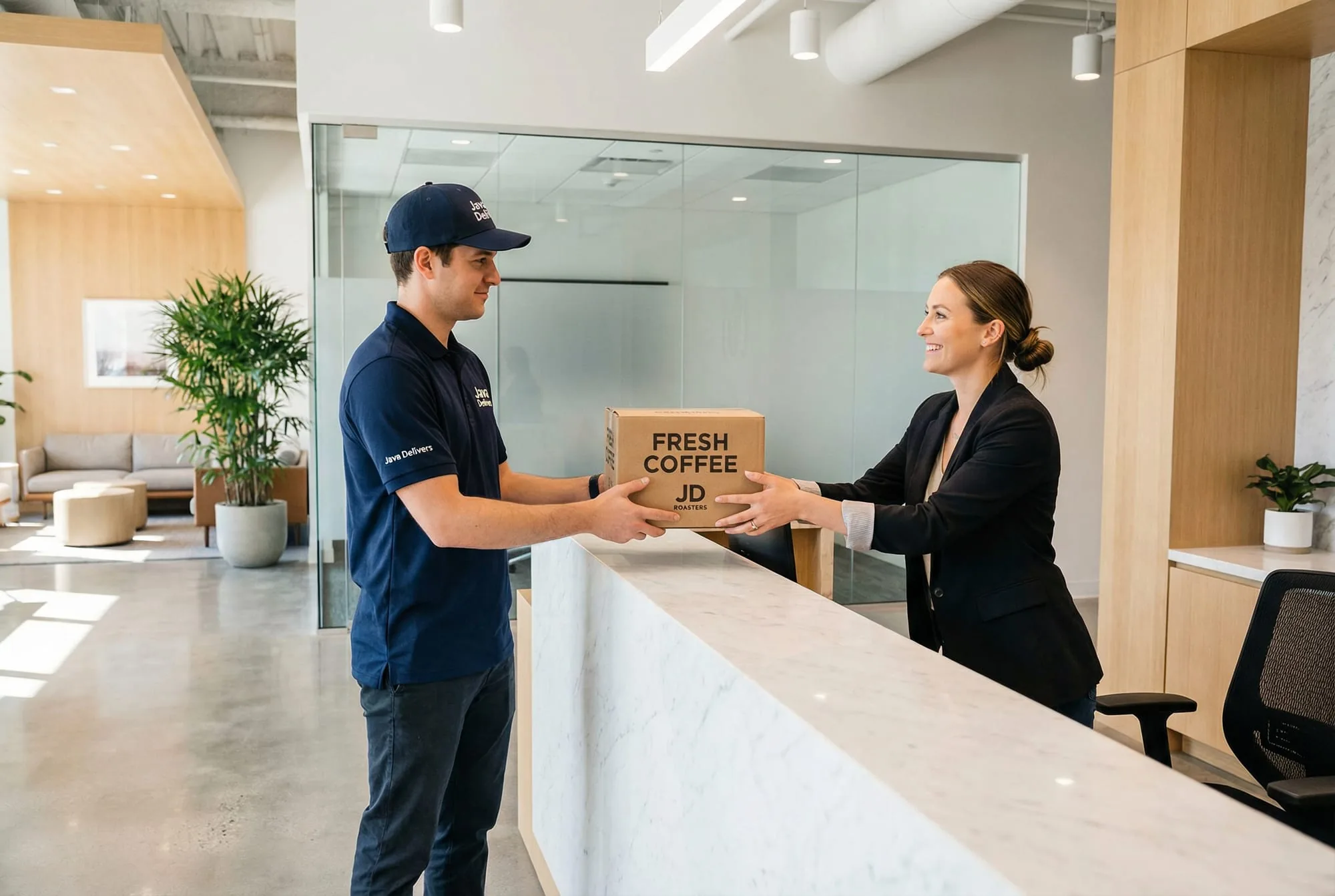 Flexibele levering, altijd op tijd