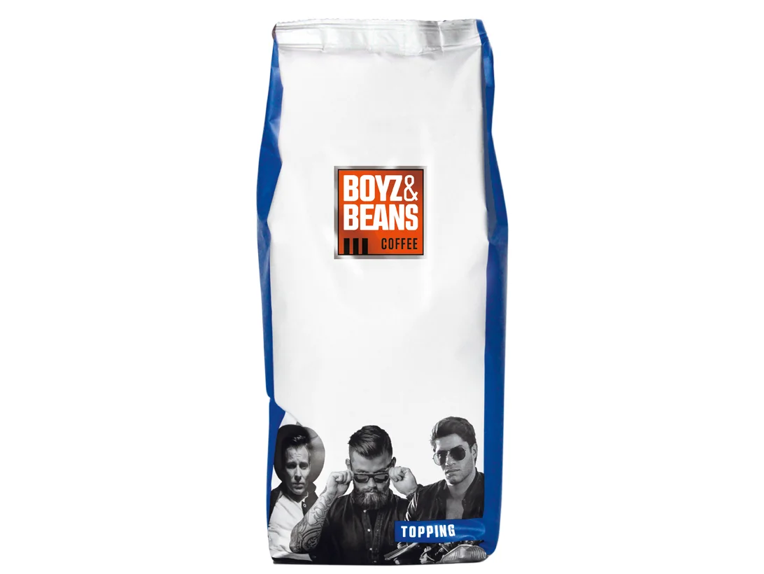 Boyz & Beans Melktopping